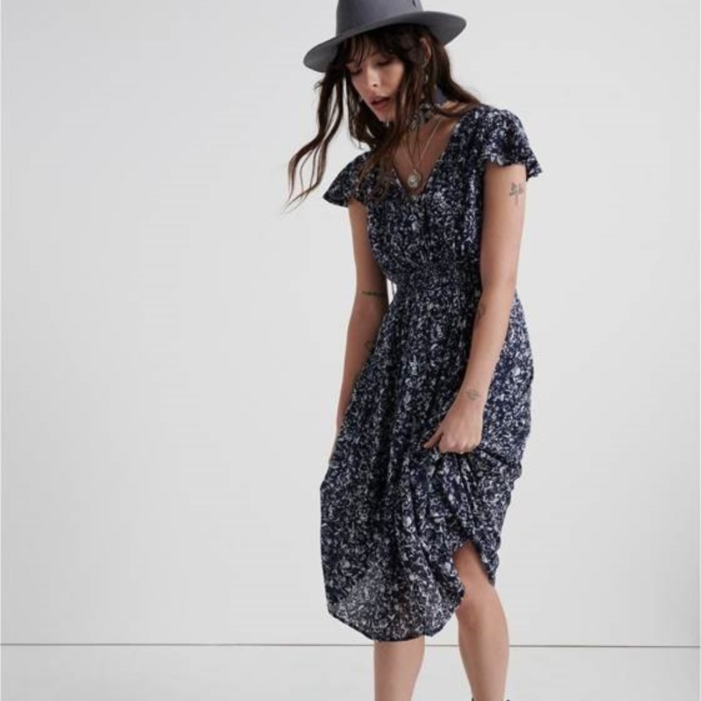 Smocked Waist Dress | Lucky Brand